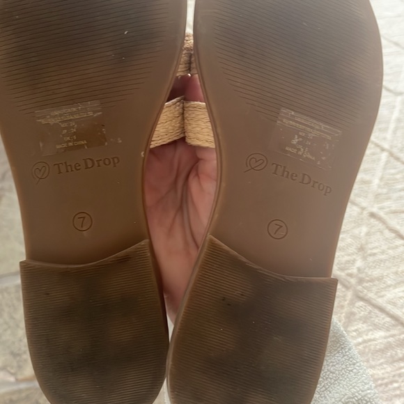 The drop raffia sandals - Picture 2 of 2